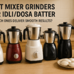 Best Mixer Grinders for Idli/Dosa Batter: Which Ones Deliver Smooth Results?