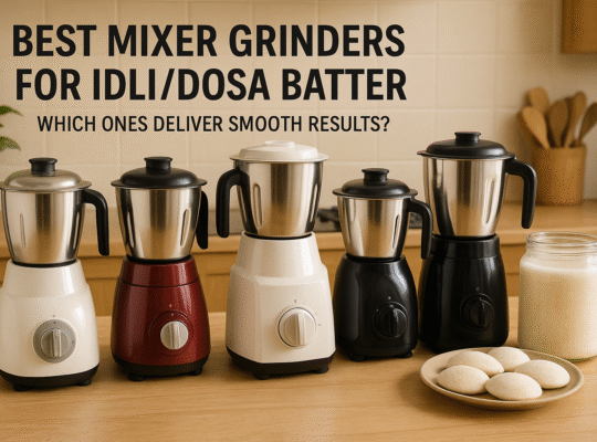 Mixer Grinders for Idli Dosa Batter