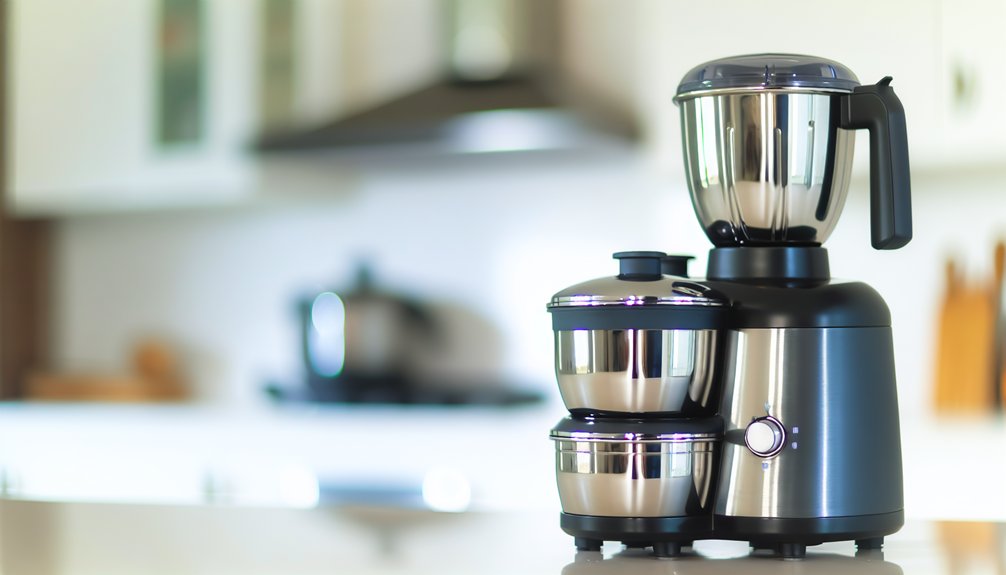 500w stainless steel jar grinder with overload protection