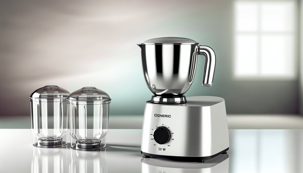 550 w motor 3 jars safety features