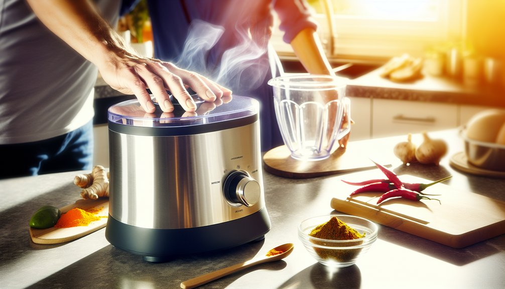 compact efficient two person mixer grinder