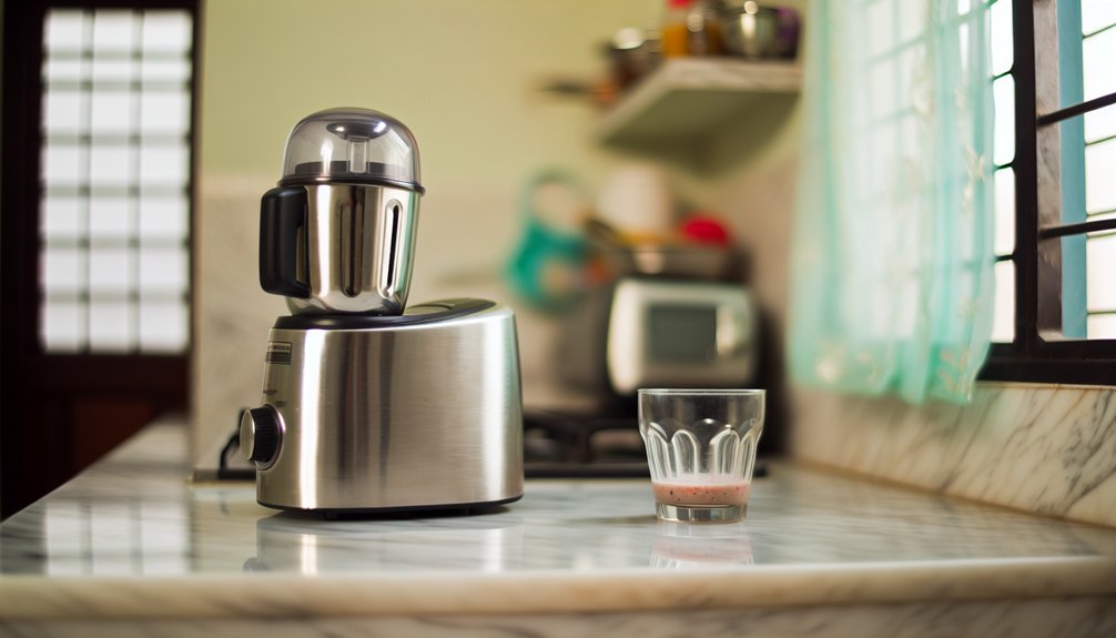 compact safe space saving blender