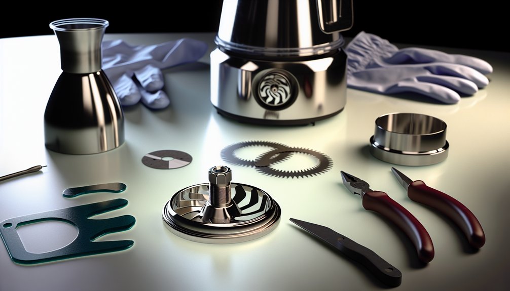 disassemble jar access blades