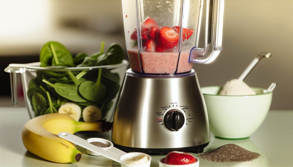 efficient smoothie ingredient preparation