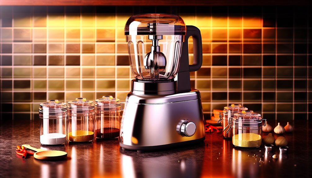 fine uniform spice grinding heat aware