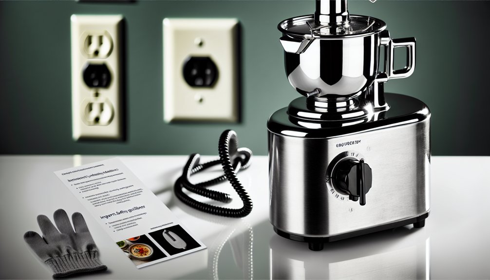 grounded outlet inspect cords regularly