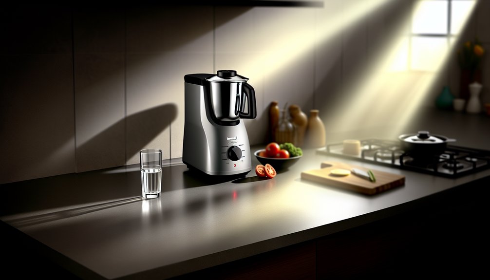 low noise compact mixer grinder