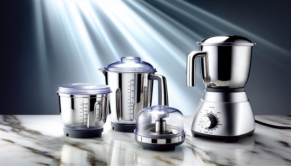 quality jars ensure optimal grinding