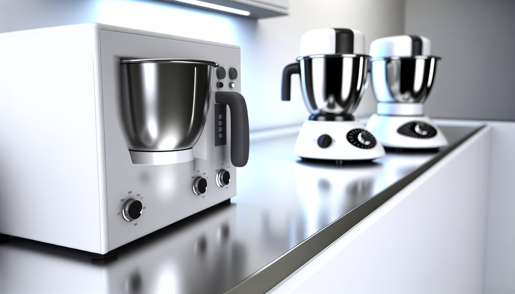 quiet efficient easy maintenance mixers