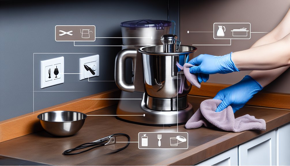 regular cleaning maintenance routine