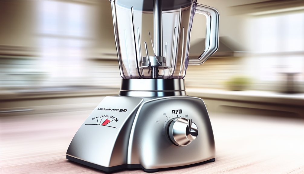 rpm guidelines for kitchen tasks