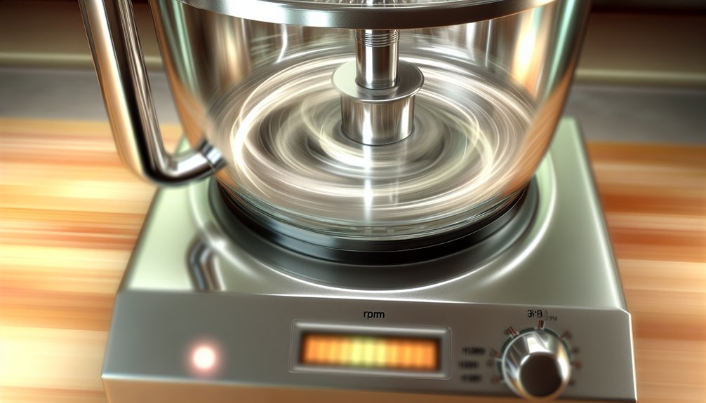 rpm reveals motor speed and blade hub relation