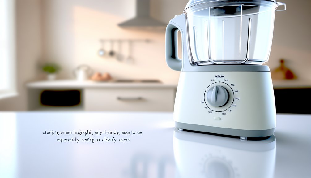 senior friendly mixer grinder features