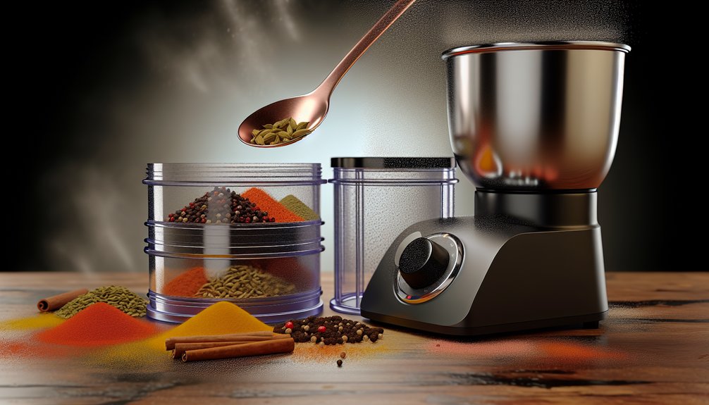 spice preparation for grinding