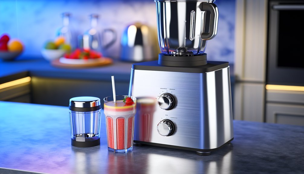 strong motor large jars easy cleanup