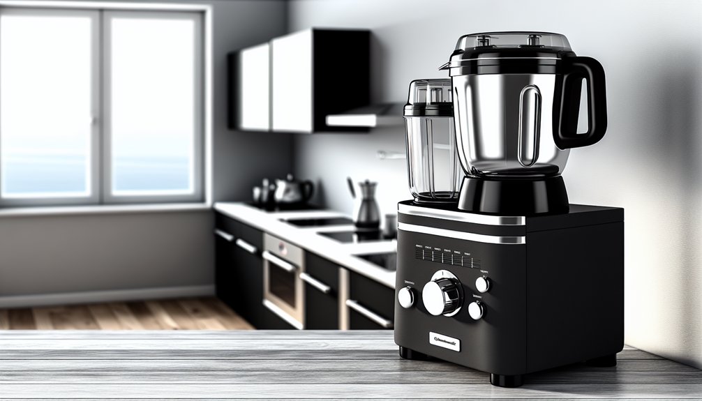 compact modular mixer grinder space saving safe versatile