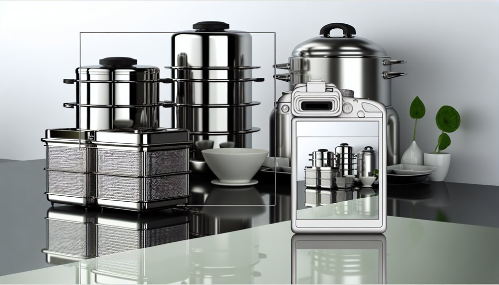 compact steamer basket inserts