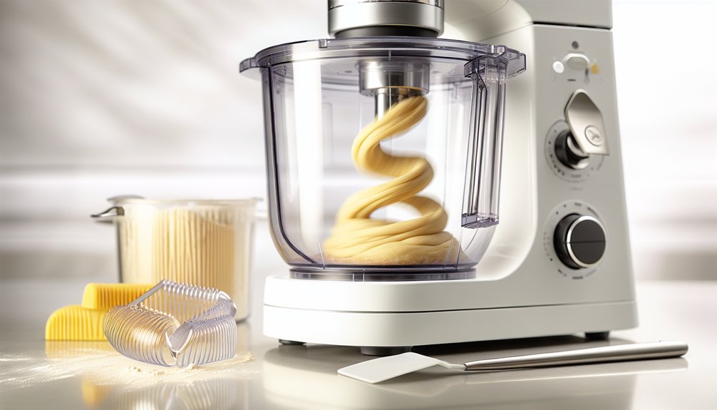 dedicated dough kneading attachment guidance