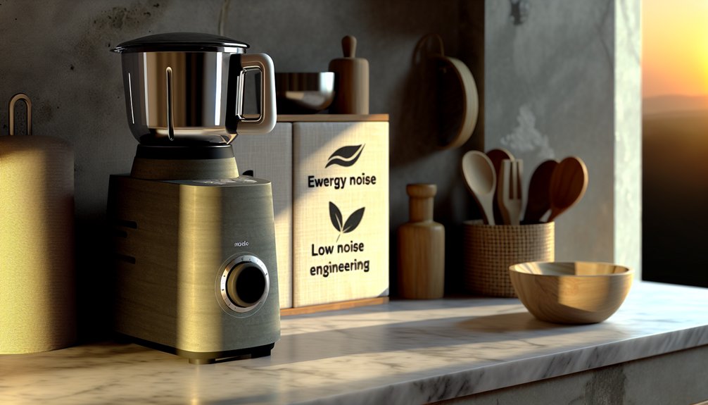 energy efficient quiet sustainable mixer grinders