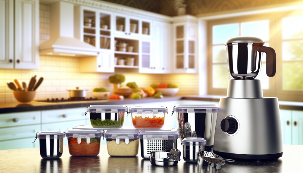 essential mixer grinder attachments safety