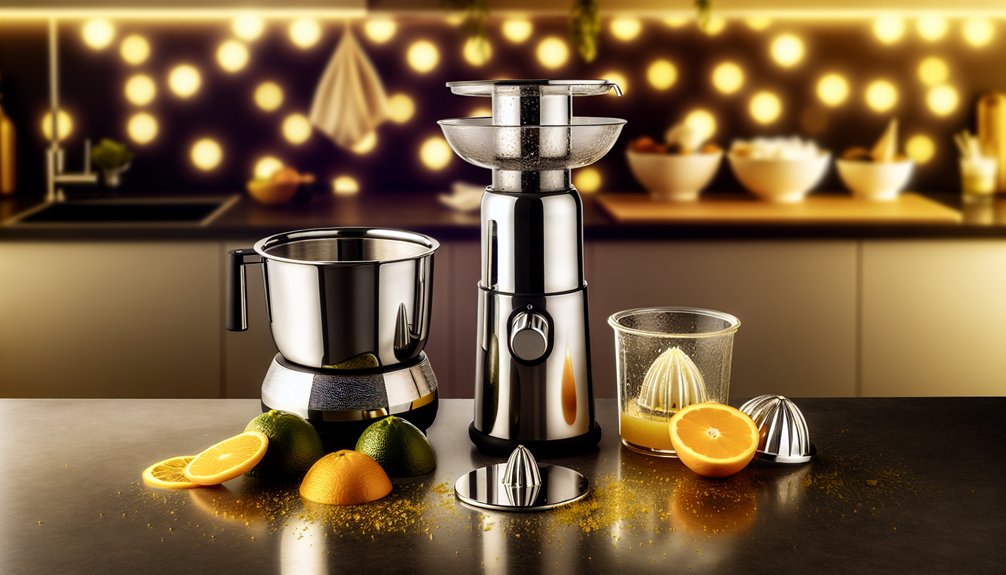 high performance cold press citrus cones