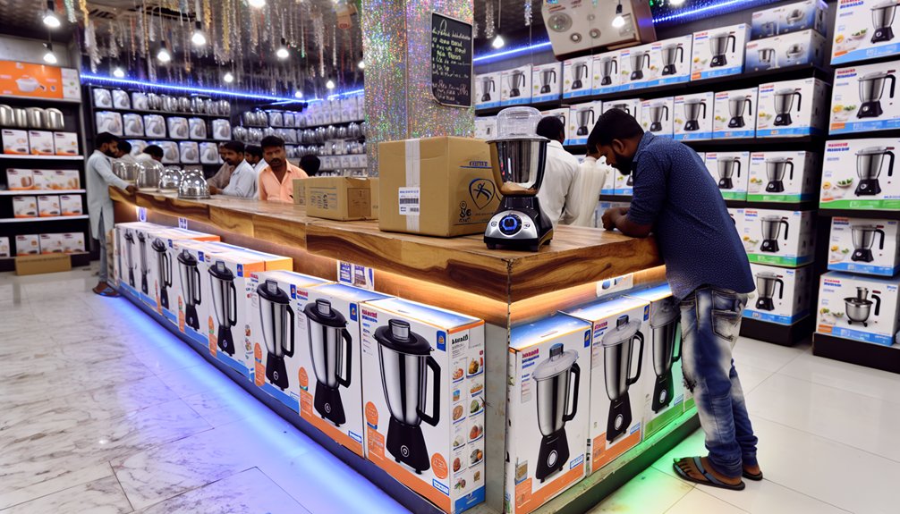 in store mixer grinder testing tips