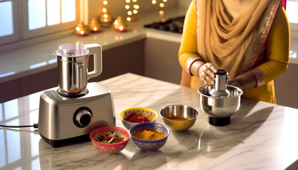 mixer grinder attachments uses and safety