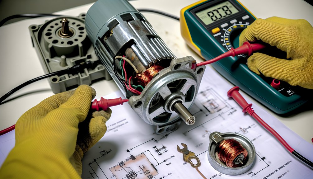 safe electrical component testing procedure