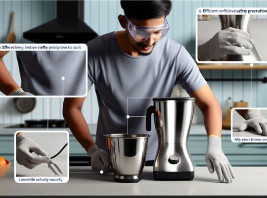 safety tips for mixer grinder use