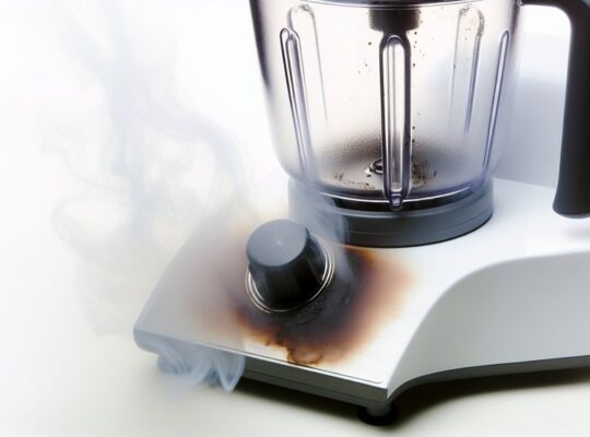 why burning smell from mixer grinder
