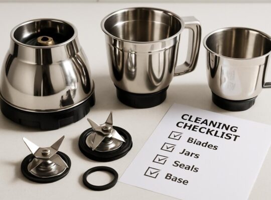 deep cleaning guide for mixer grinders