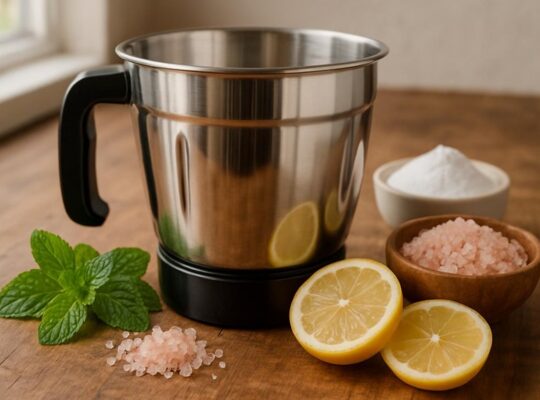 natural mixer grinder jar cleaning methods